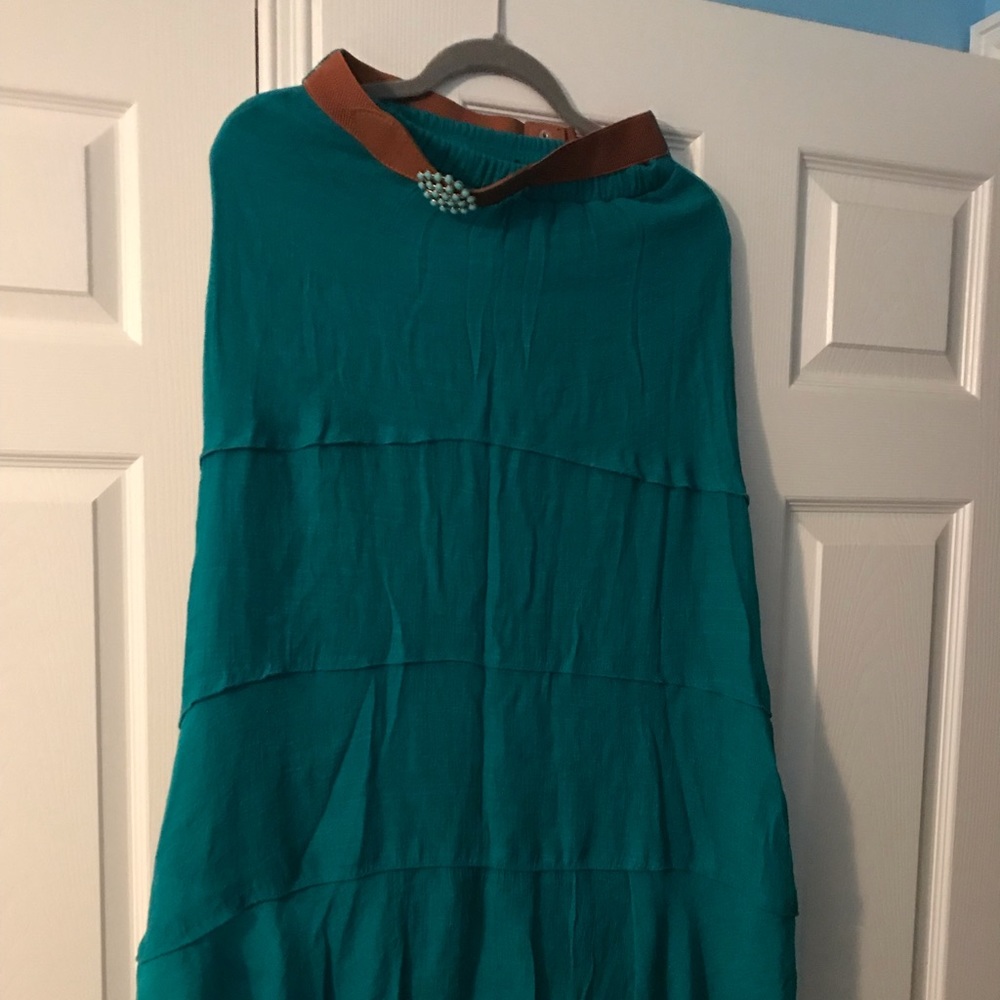BCX Long Green Skirt